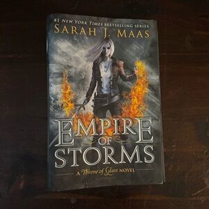 OOP DUST JACKET FOR EMPIRE OF STORMS